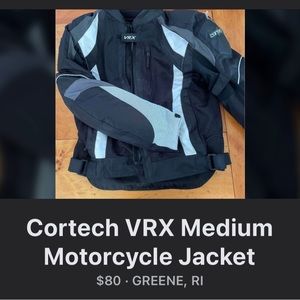 Cortex motorcycle jacket